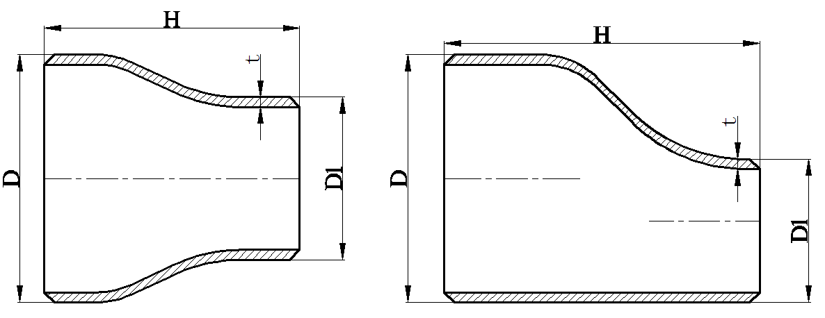 ASME B16.9 Butt Weld Reducer